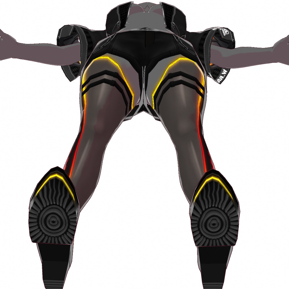 VRoid用 4色展開 サイバージャケット "W.RAI.T.H." - Cyber Jacket "W.RAI.T.H." 4Colors