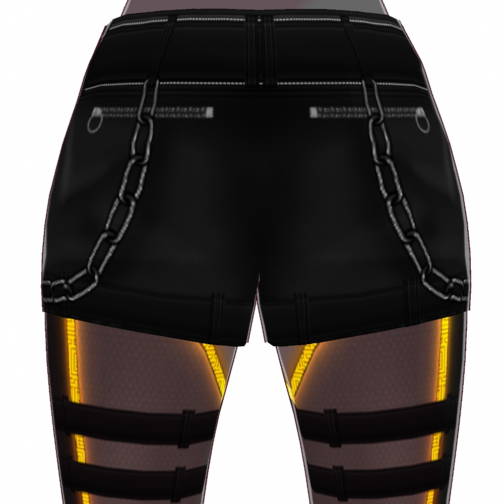 VRoid用 4色展開 サイバージャケット "W.RAI.T.H." - Cyber Jacket "W.RAI.T.H." 4Colors