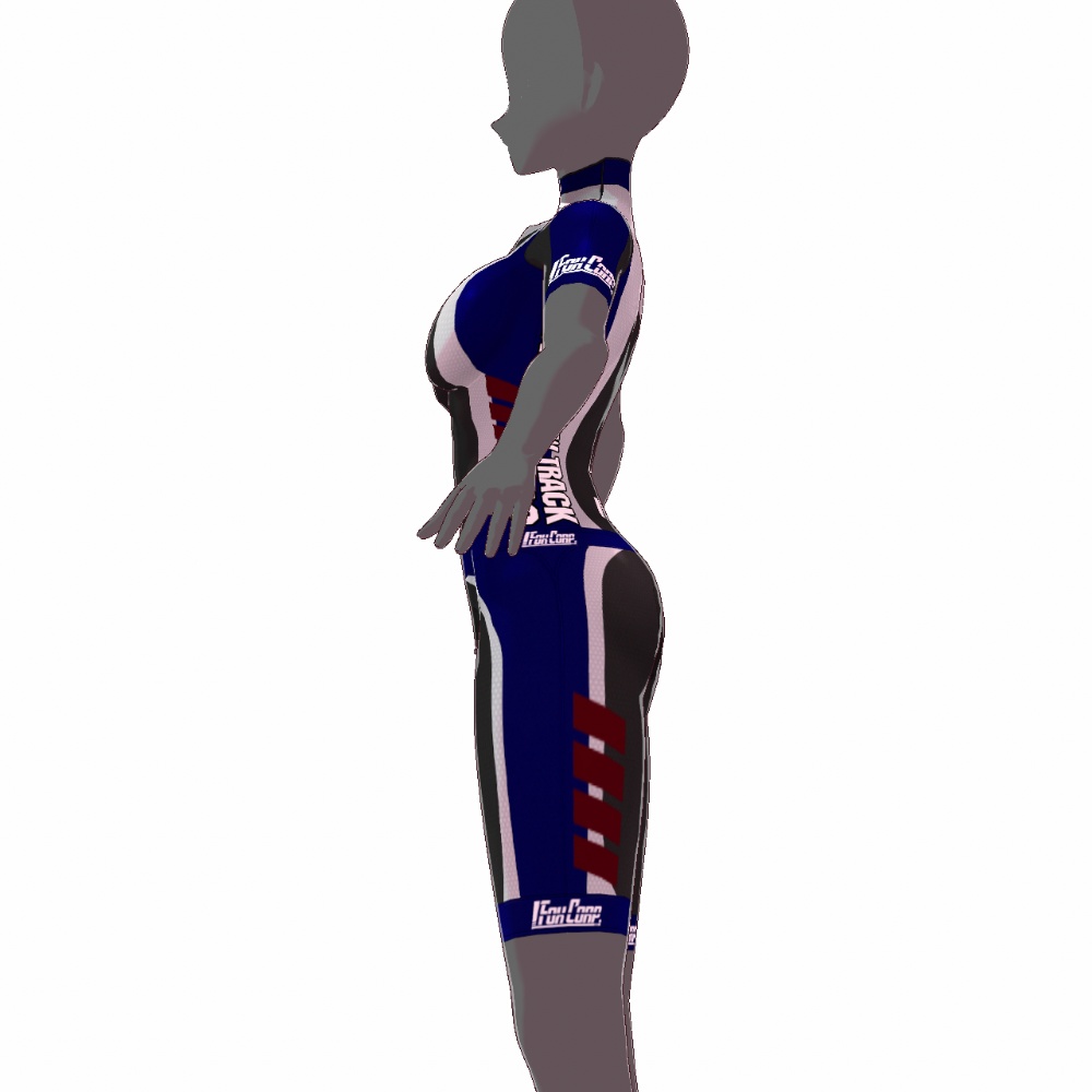 VRoid用 4色展開 サイクルウェアセット - CycleWear 4Colors