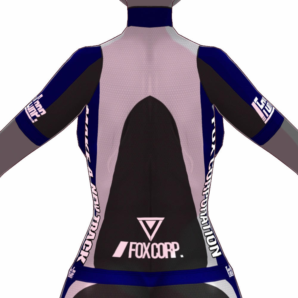 VRoid用 4色展開 サイクルウェアセット - CycleWear 4Colors