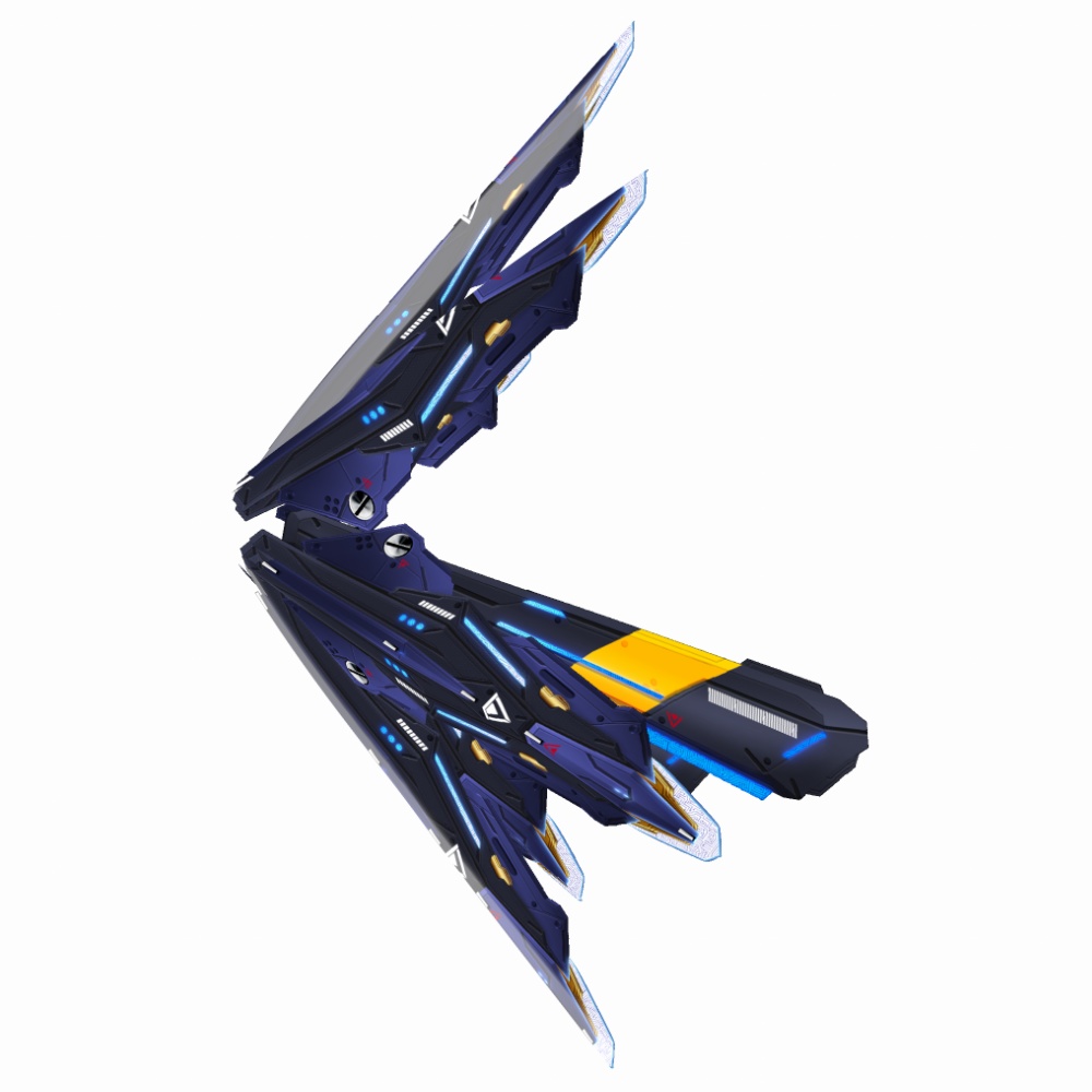 VRoid用 4色展開 アサルトユニット アイフェイオン - Assault Unit "Ipheion"