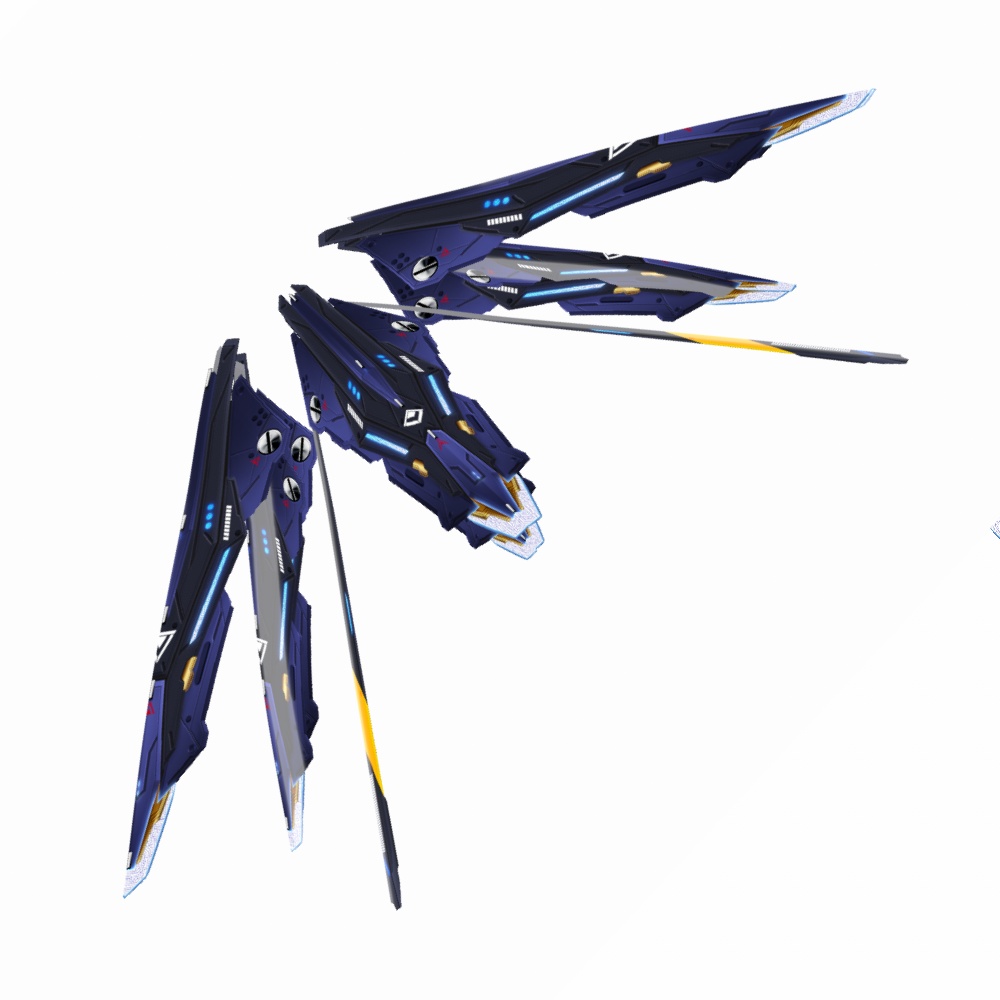 VRoid用 4色展開 アサルトユニット アイフェイオン - Assault Unit "Ipheion"