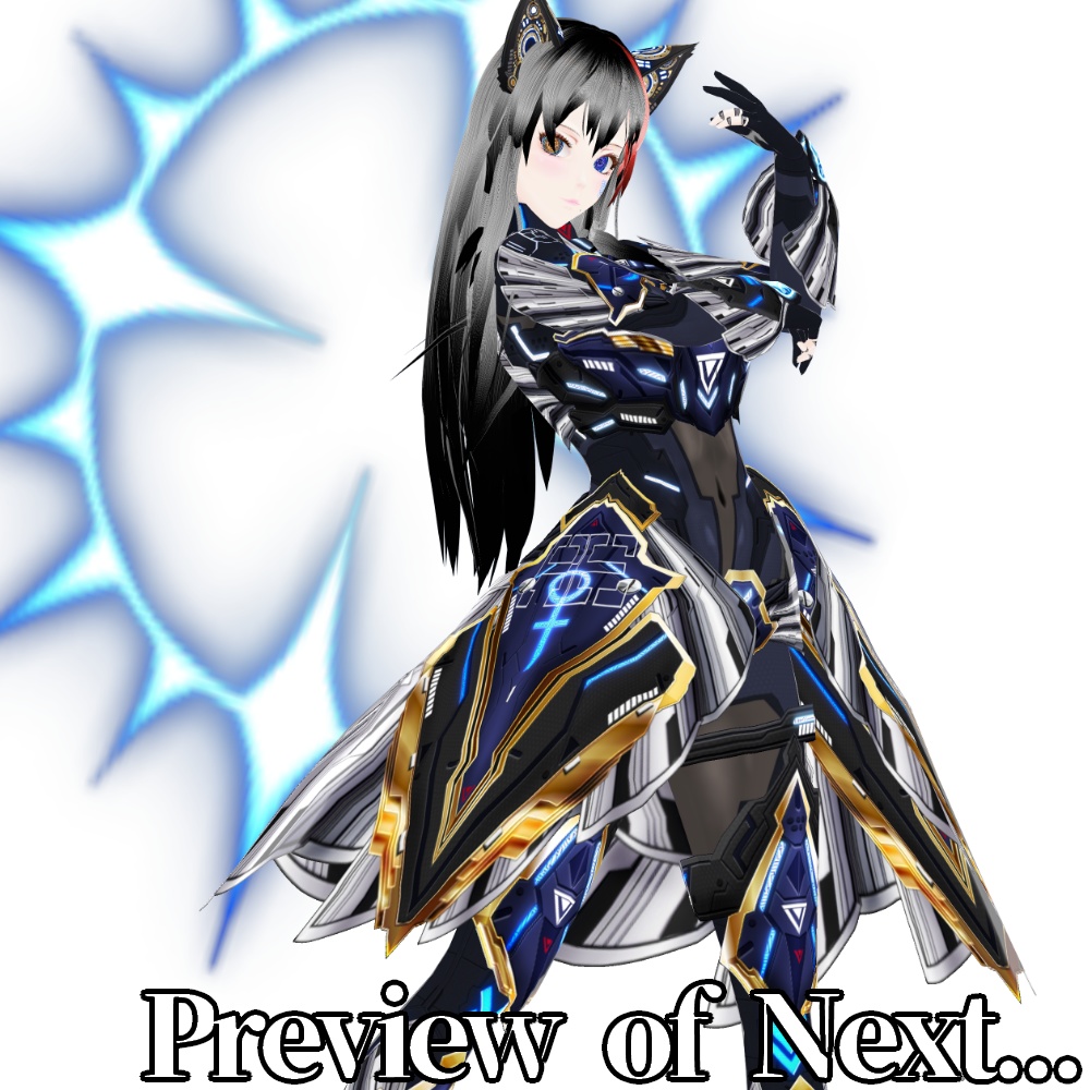 VRoid/VRC 色調変更可能 サイバーハイライトアイ HD - Cyber Highlight Eye HD