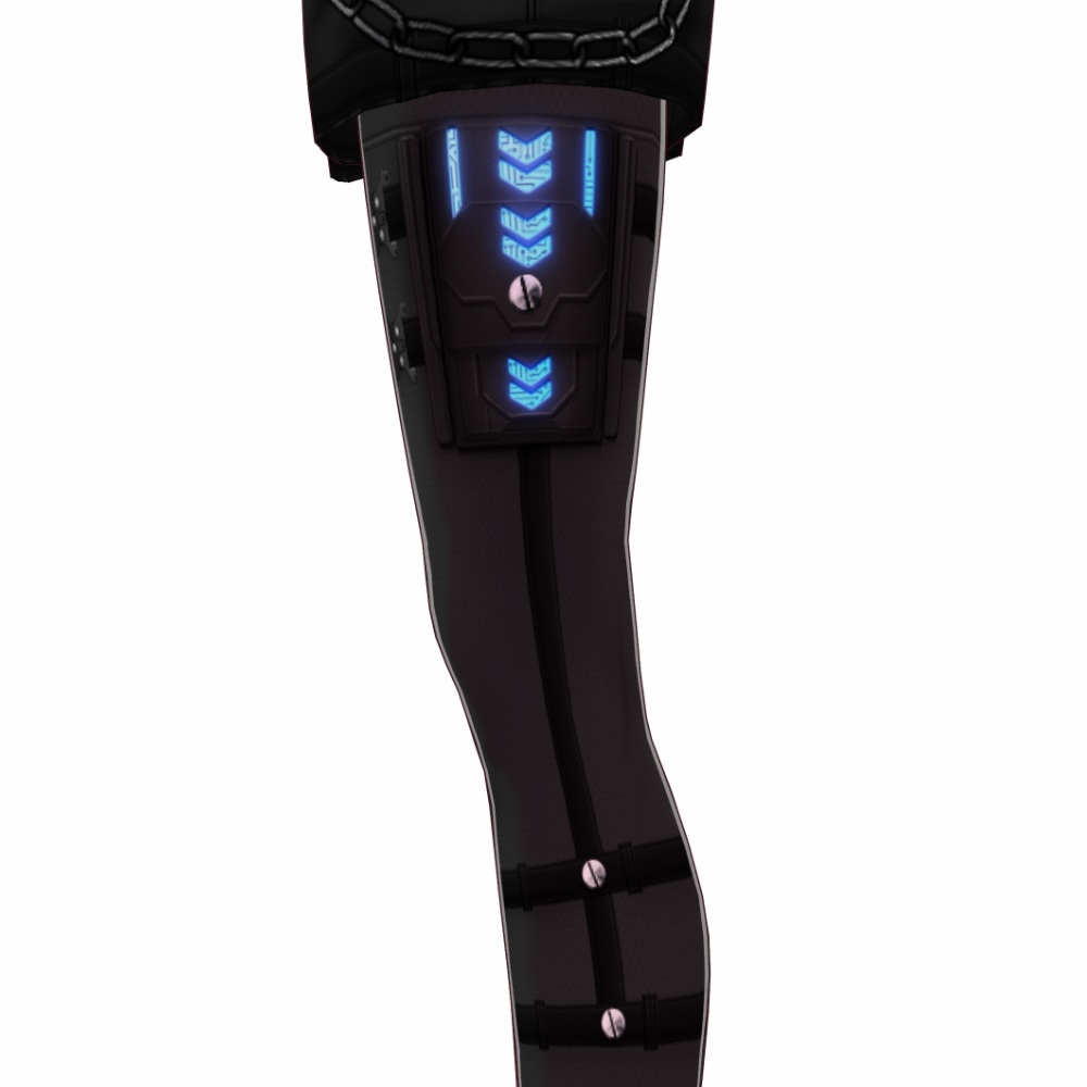 VRoid用 4色展開 サイバーアウトフィット "U.m.b.r.a." - Cyber Outfit "U.m.b.r.a." 4Colors