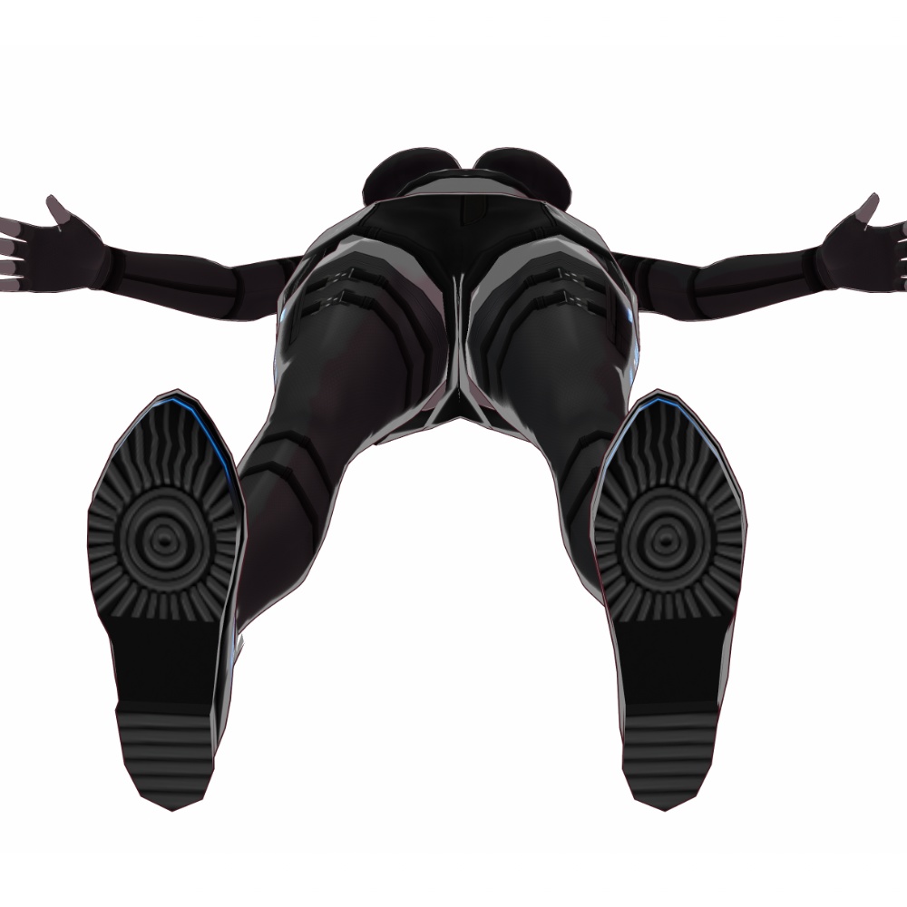 VRoid用 4色展開 サイバーアウトフィット "U.m.b.r.a." - Cyber Outfit "U.m.b.r.a." 4Colors