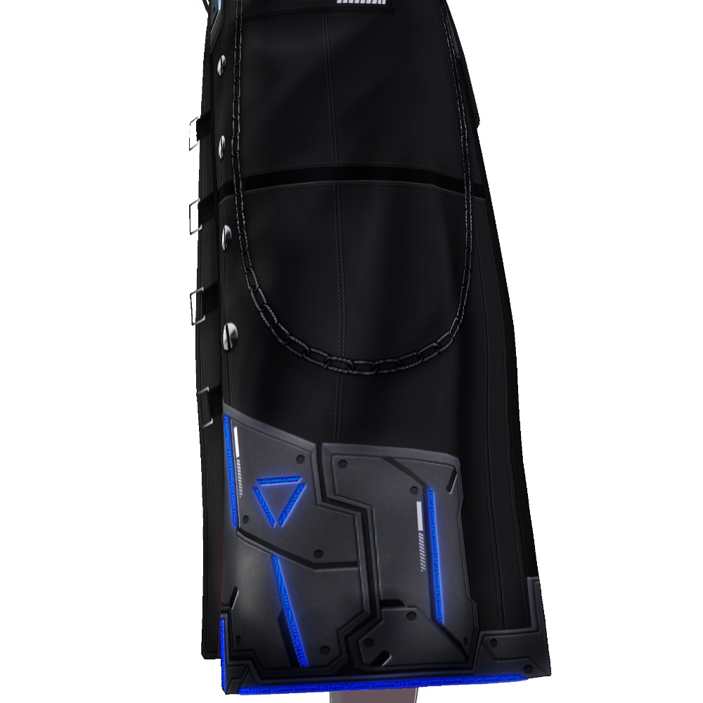 VRoid用 4色展開 サイバーコート "R.E.A.P.E.R." - Cyber Coat "R.E.A.P.E.R." 4Colors