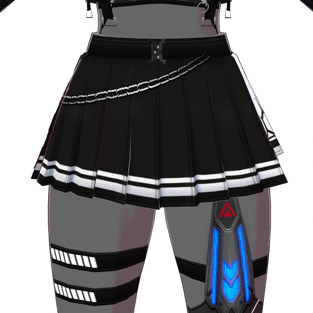 VRoid用 4色*2色展開 サイバージャケット "N.A.C.H.T." - Cyber Jacket "N.A.C.H.T." 4*2Colors