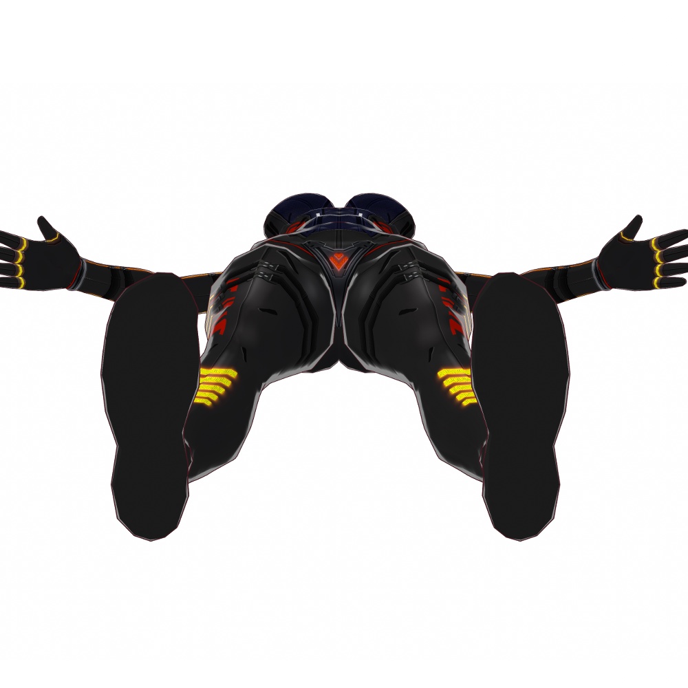 VRoid用 4色*4色展開 サイバースーツ "OBS-N" - Cyber Suits "OBS-N" 4*4Colors