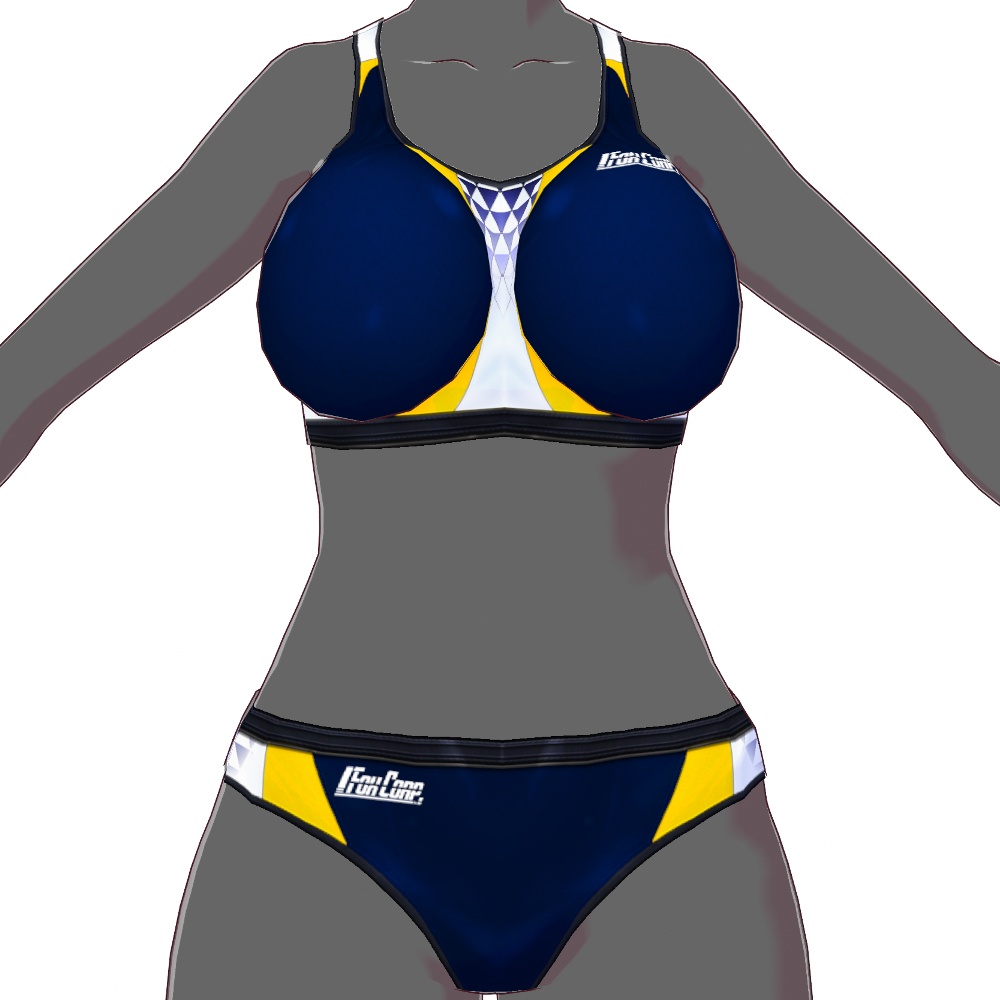 VRoid用 6色展開 セパレートスポーツウェア/水着 - Separate Sportswear/Swimsuits 6Colors