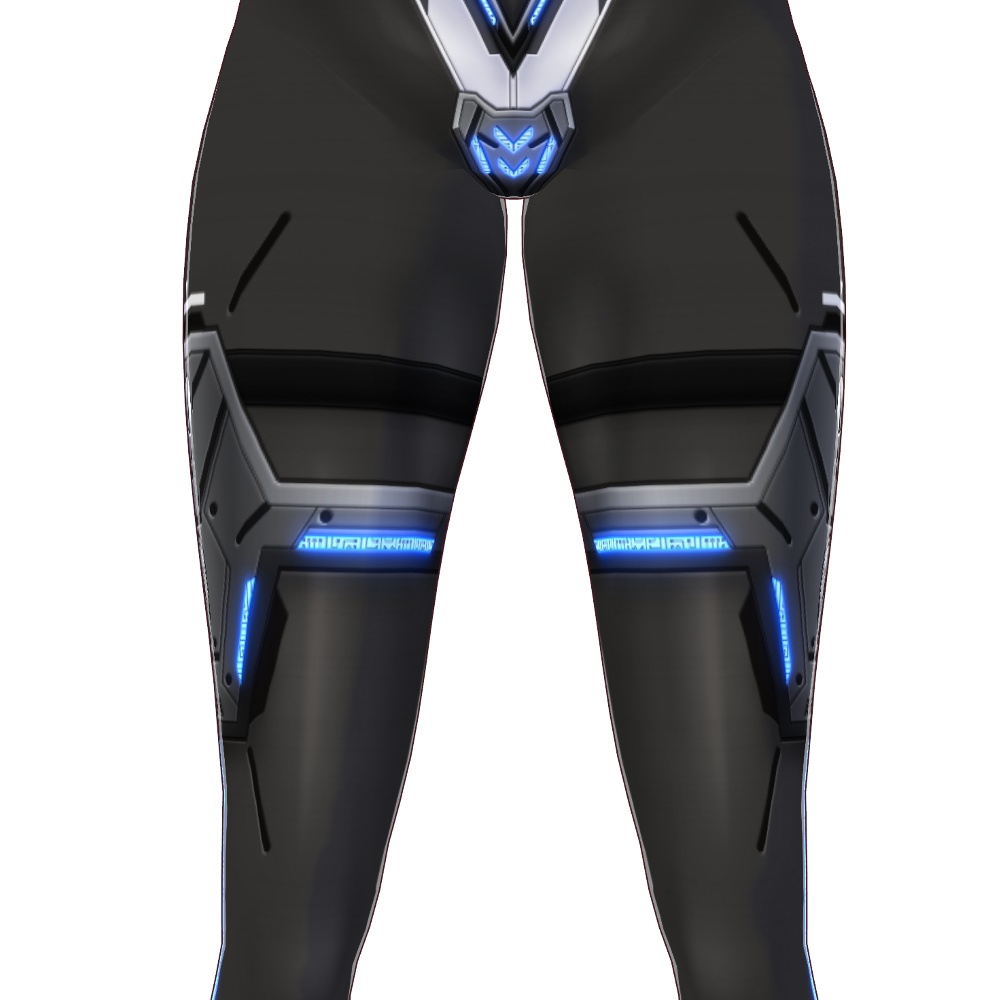 VRoid用 4x2色展開 サイバーバニースーツ - Cyber Bunny Suits 4x2Colors