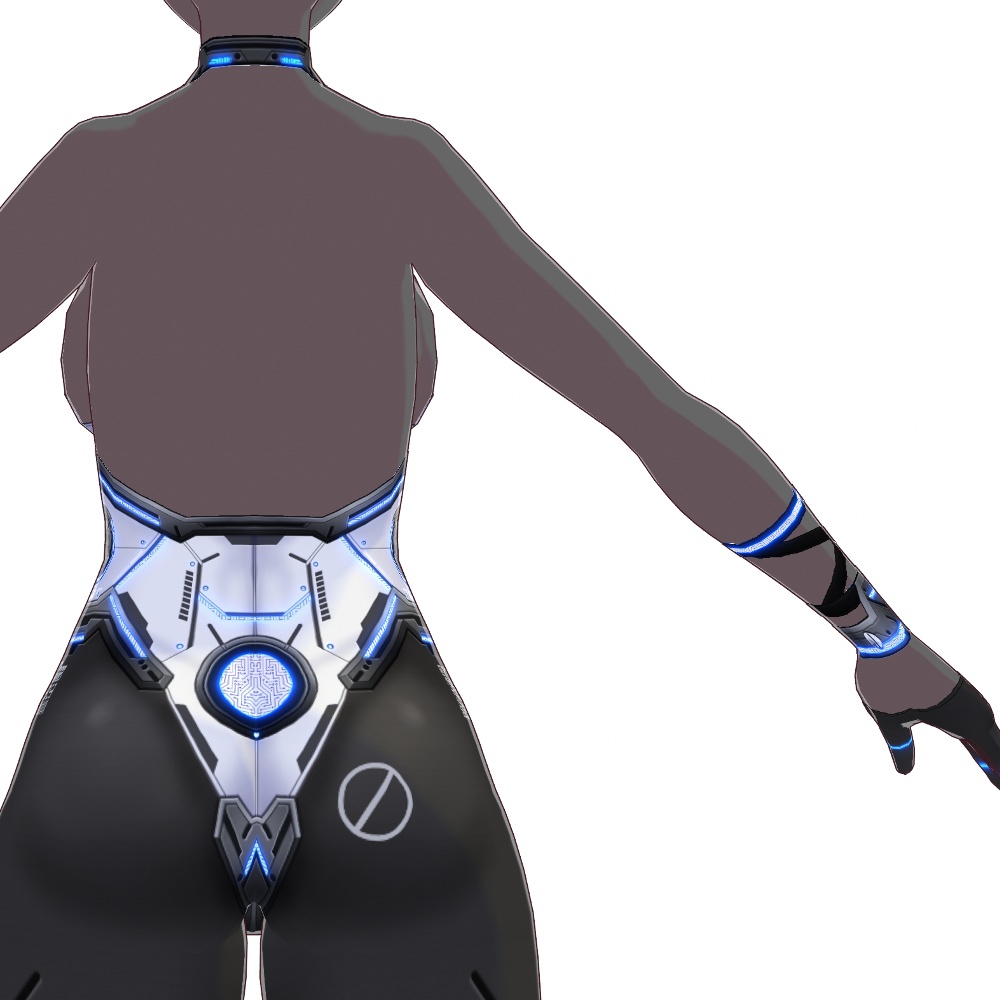 VRoid用 4x2色展開 サイバーバニースーツ - Cyber Bunny Suits 4x2Colors