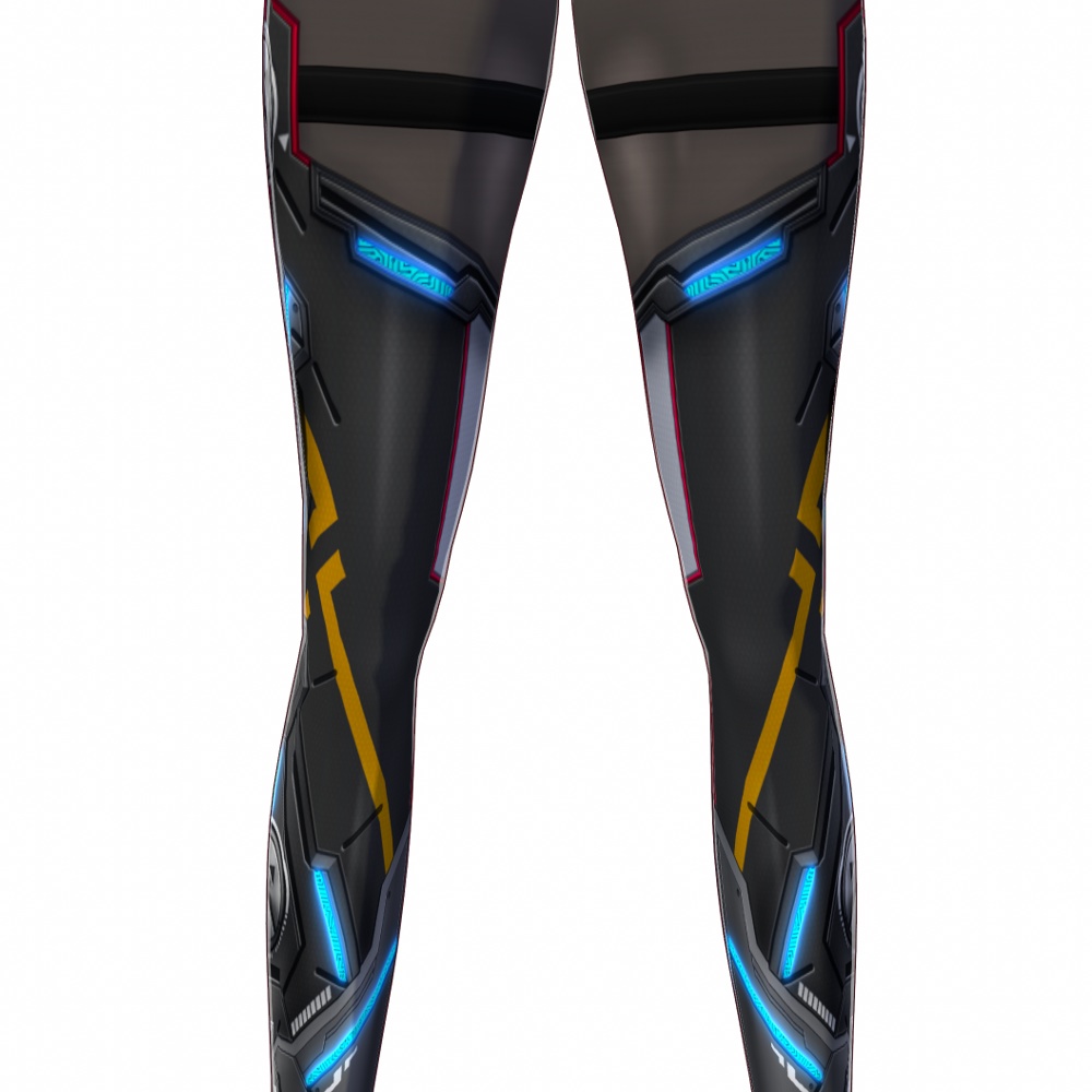 VRoid用 3色*4色展開 サイバースーツ "OBS-V" - Cyber Suits "OBS-V" 3*4Colors