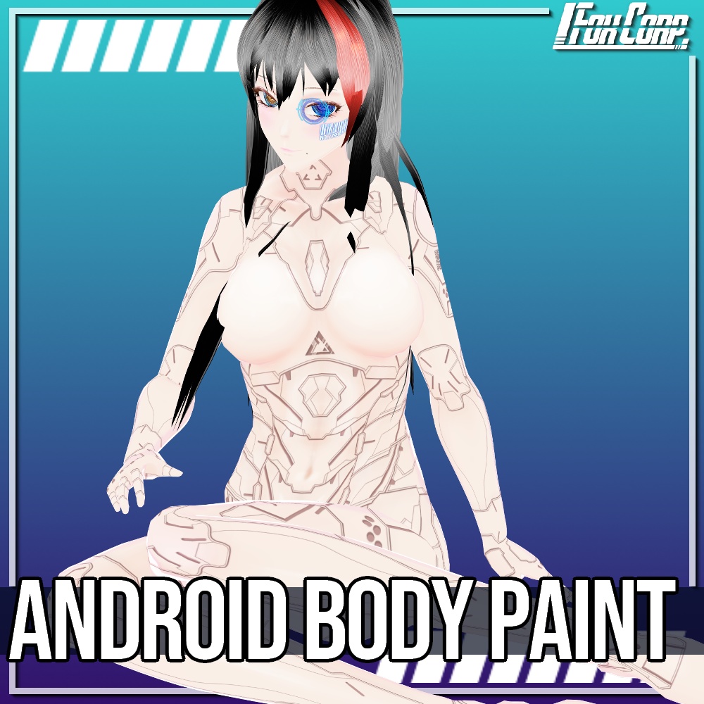 VRoid用 アンドロイドボディペイント - Android Body Paint