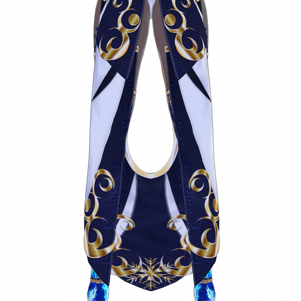 VRoid用 ウィッチドレス "フロストバーン" - Witchcraft "Frostburn"