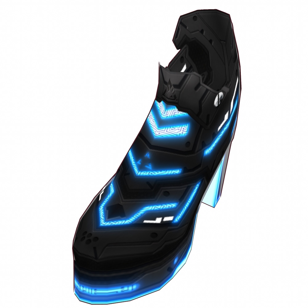 VRoid用 4*3色展開 サイバーブーツ デザイン3 - Cyber Boots Design3 4*3Colors