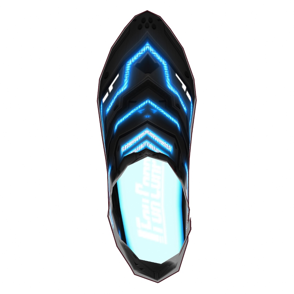 VRoid用 4*3色展開 サイバーブーツ デザイン3 - Cyber Boots Design3 4*3Colors