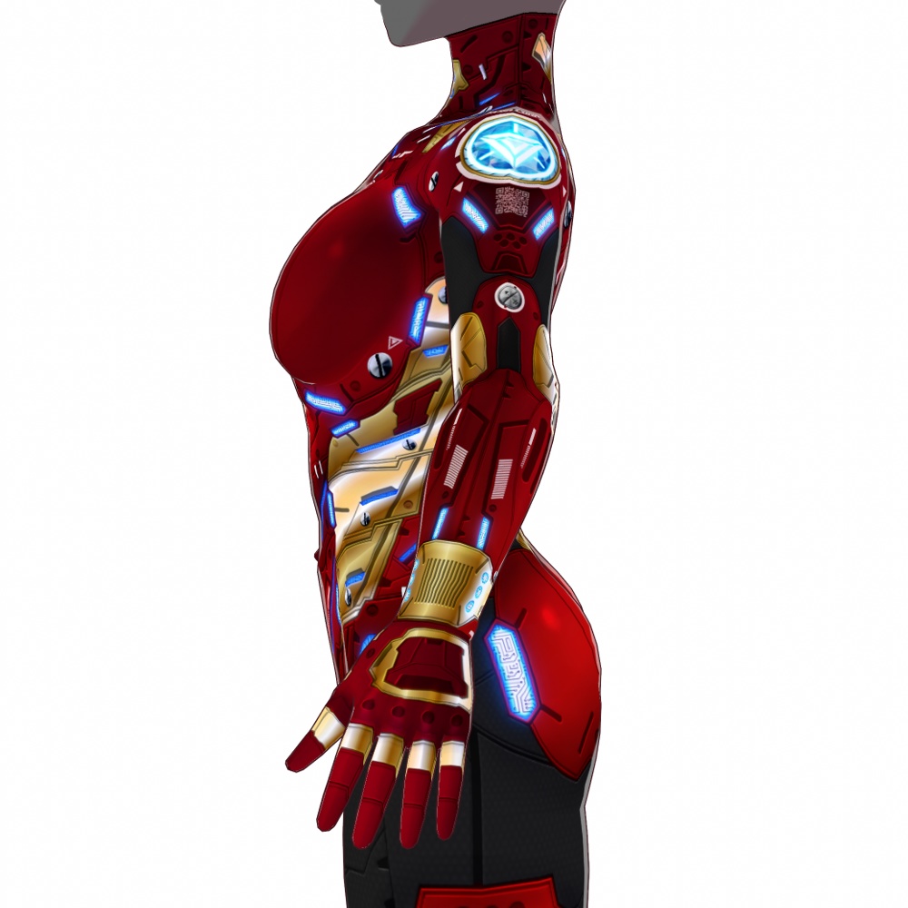 VRoid用 3*4色展開 サイバーアーマー 第2世代 "LEGATO" - Cyber Armor 2nd Gen. "LEGATO" 3*4Colors