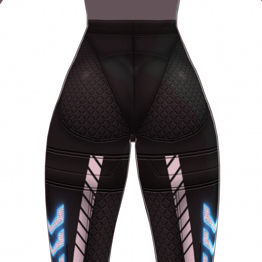 VRoid用 4*4色展開 サイバースカート&レギンス / Cyber Skirt & Leggings 4*4 Colors