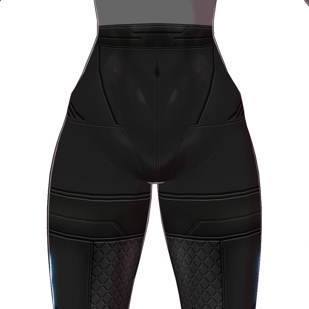 VRoid用 4*4色展開 サイバースカート&レギンス / Cyber Skirt & Leggings 4*4 Colors