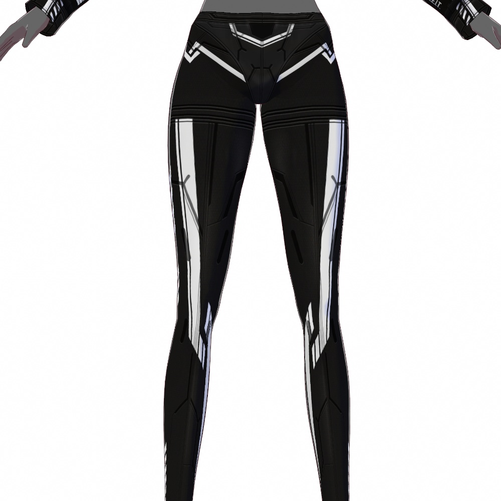 VRoid用 5色展開 サイバージャケット "Z.E.I.T." - Cyber Jacket "Z.E.I.T." 5Colors