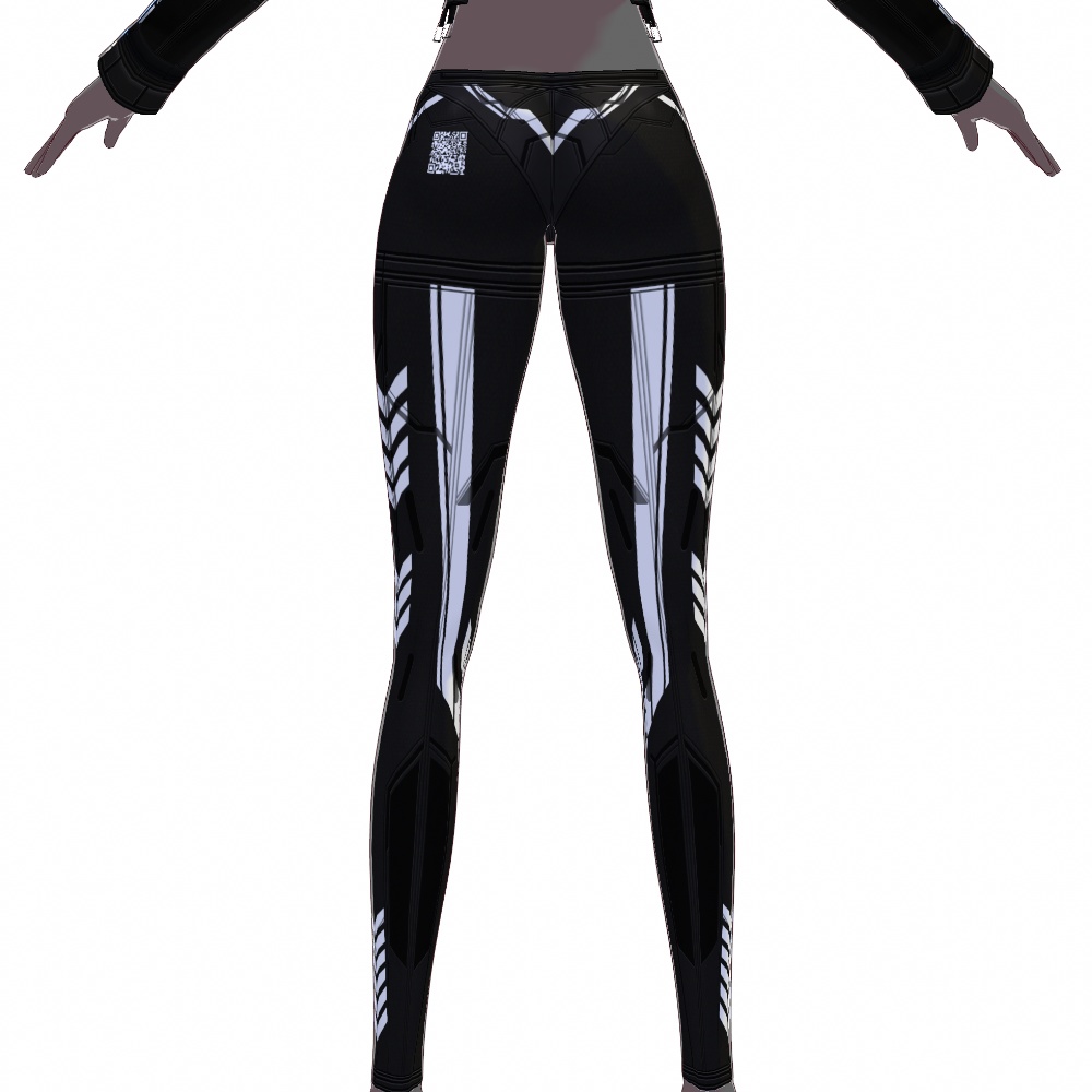 VRoid用 5色展開 サイバージャケット "Z.E.I.T." - Cyber Jacket "Z.E.I.T." 5Colors