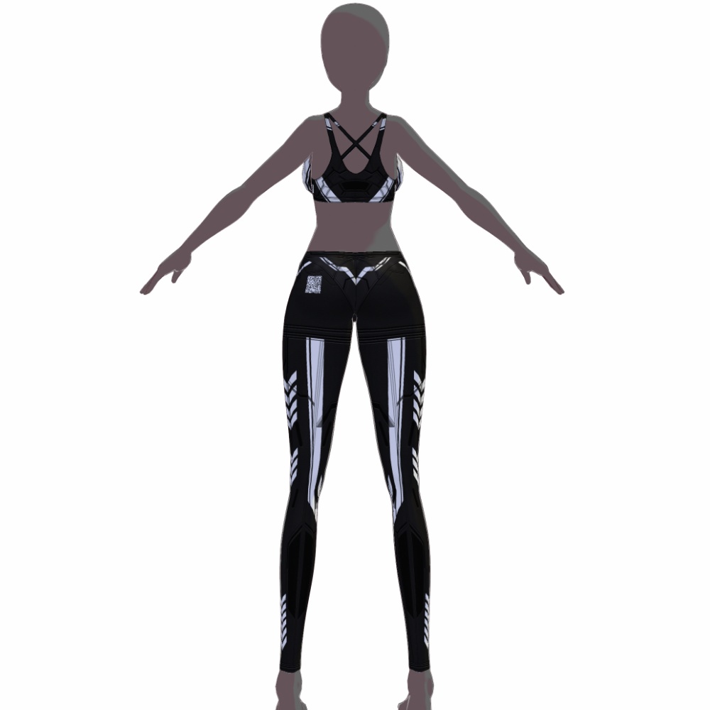 VRoid用 5色展開 サイバージャケット "Z.E.I.T." - Cyber Jacket "Z.E.I.T." 5Colors