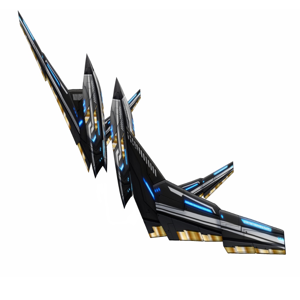 VRoid用 4色展開 フライトユニット ブリッツ - Flight Unit "BLITZ" 4Colors