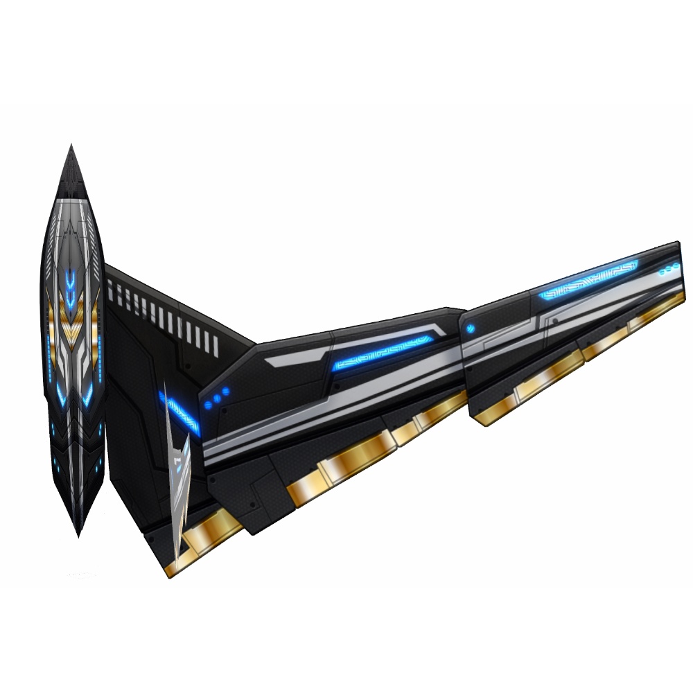 VRoid用 4色展開 フライトユニット ブリッツ - Flight Unit "BLITZ" 4Colors