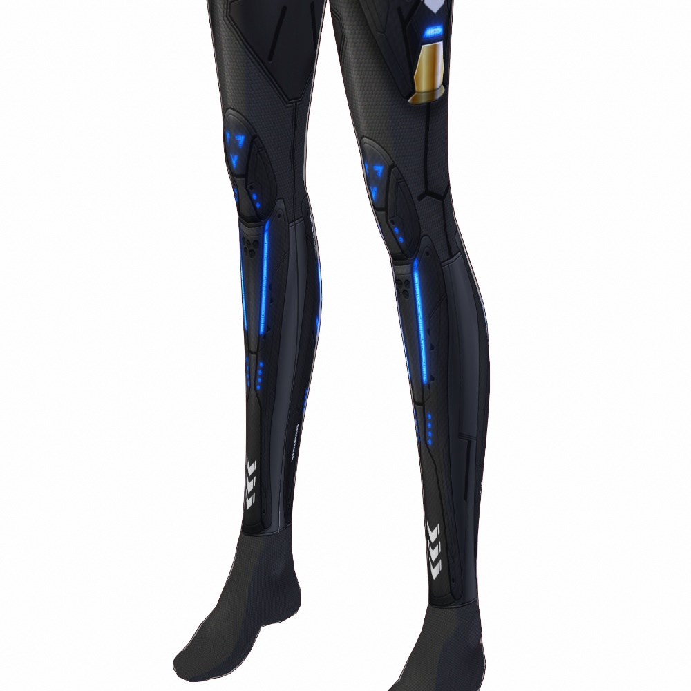 VRoid用 2*4色展開 サイバースーツ 第2世代 "OBS-A" - Cyber Suits 2nd Gen. "OBS-A" 2*4Colors