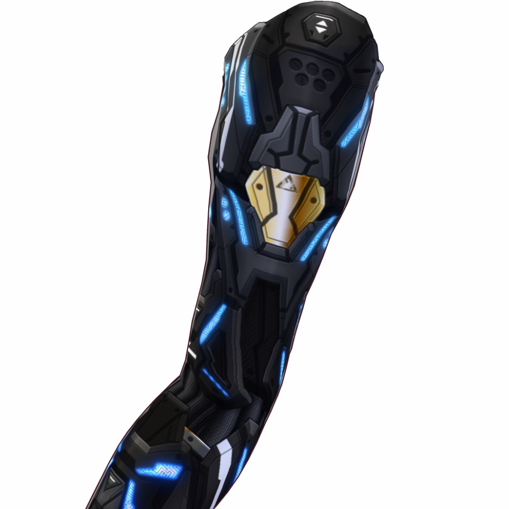 VRoid用 4*5色展開 サイバータクティカルアーム - Cyber Tactical Arm Armor 4*5Colors