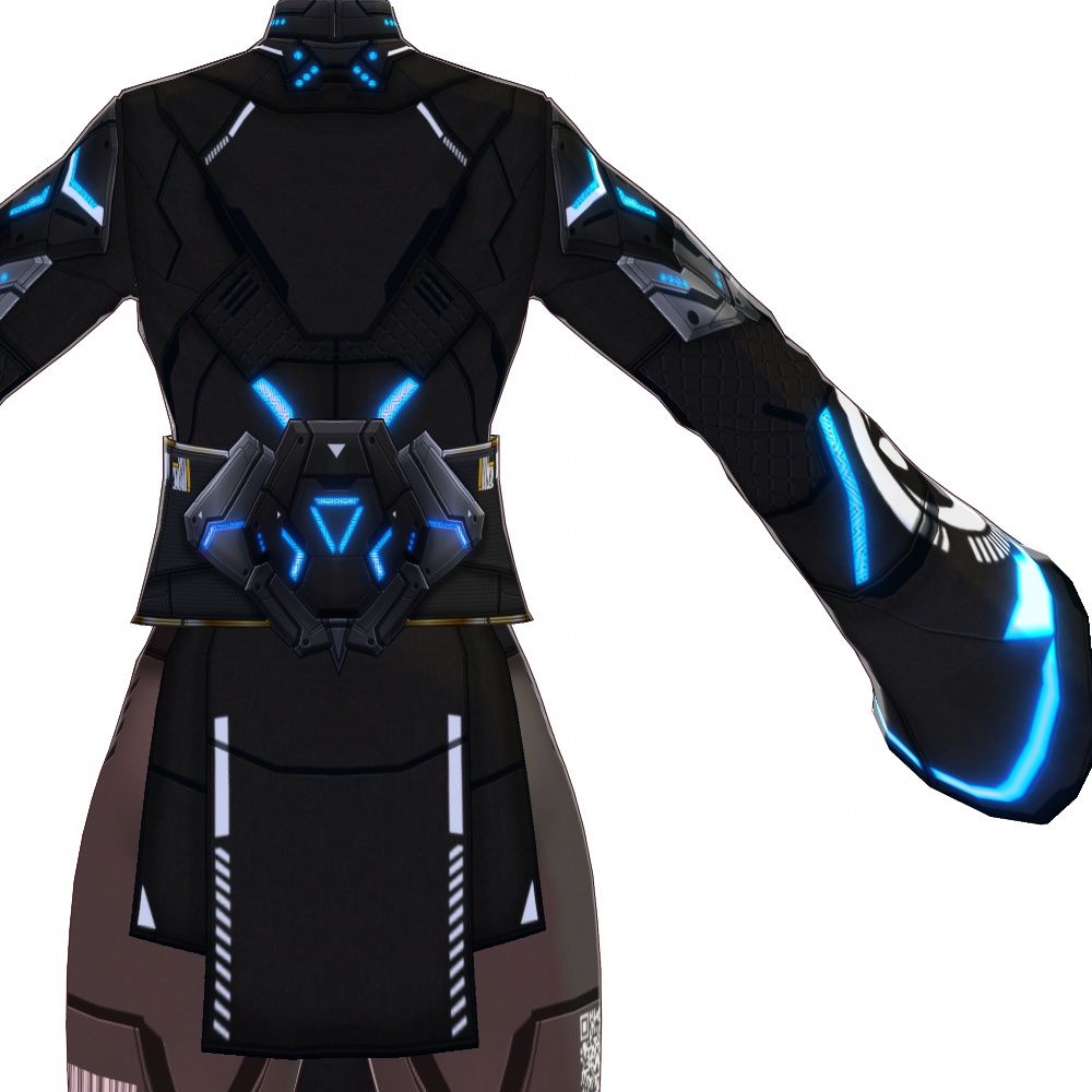 VRoid用 2*5色展開 サイバー着物/和服 - Cyber Kimono 2*5 Colors