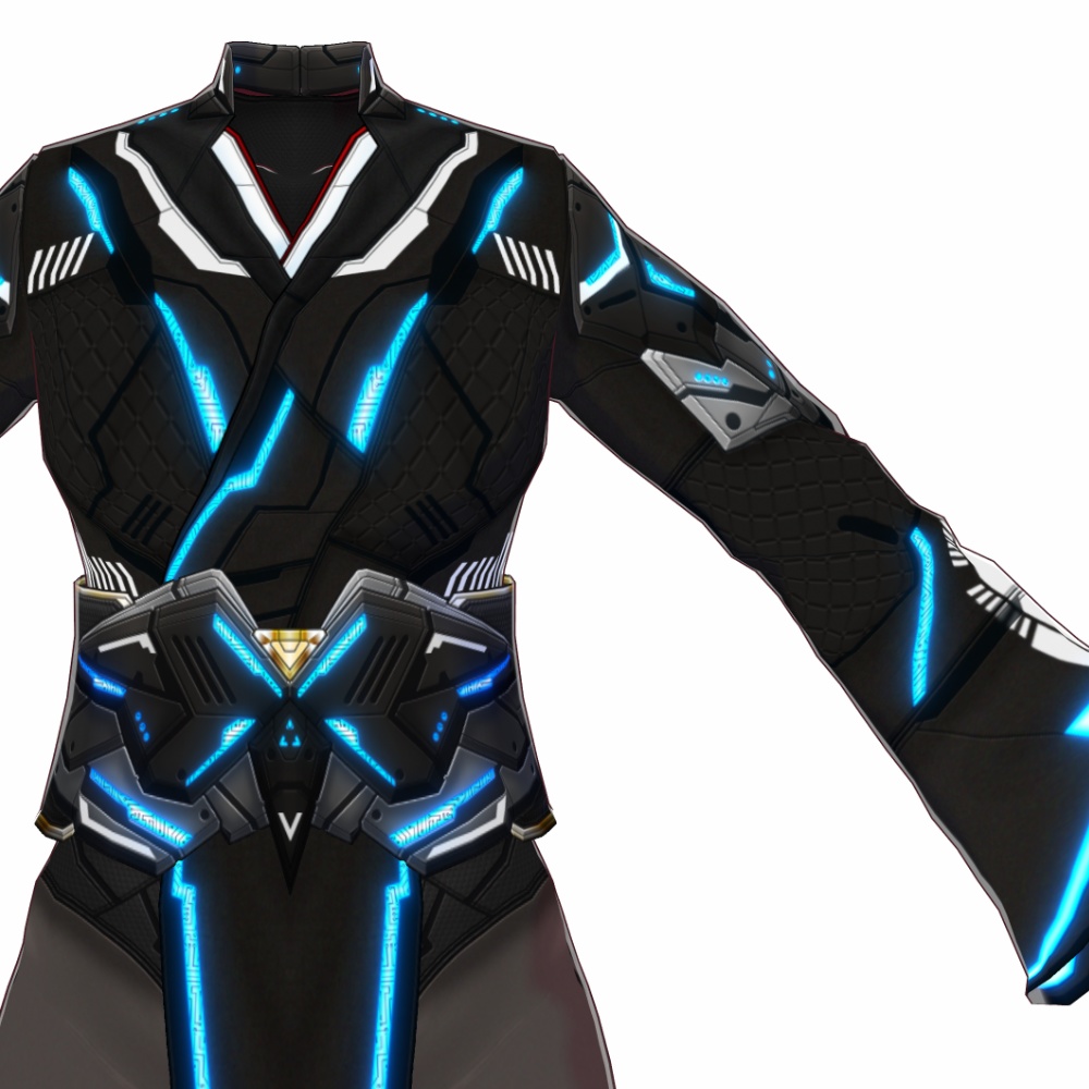 VRoid用 2*5色展開 サイバー着物/和服 - Cyber Kimono 2*5 Colors