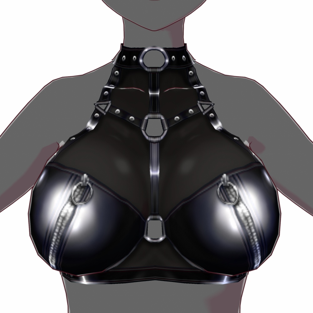 VRoid用 ボンデージ風アンダーウェア / ランジェリー - Bondage Underwear / Lingerie