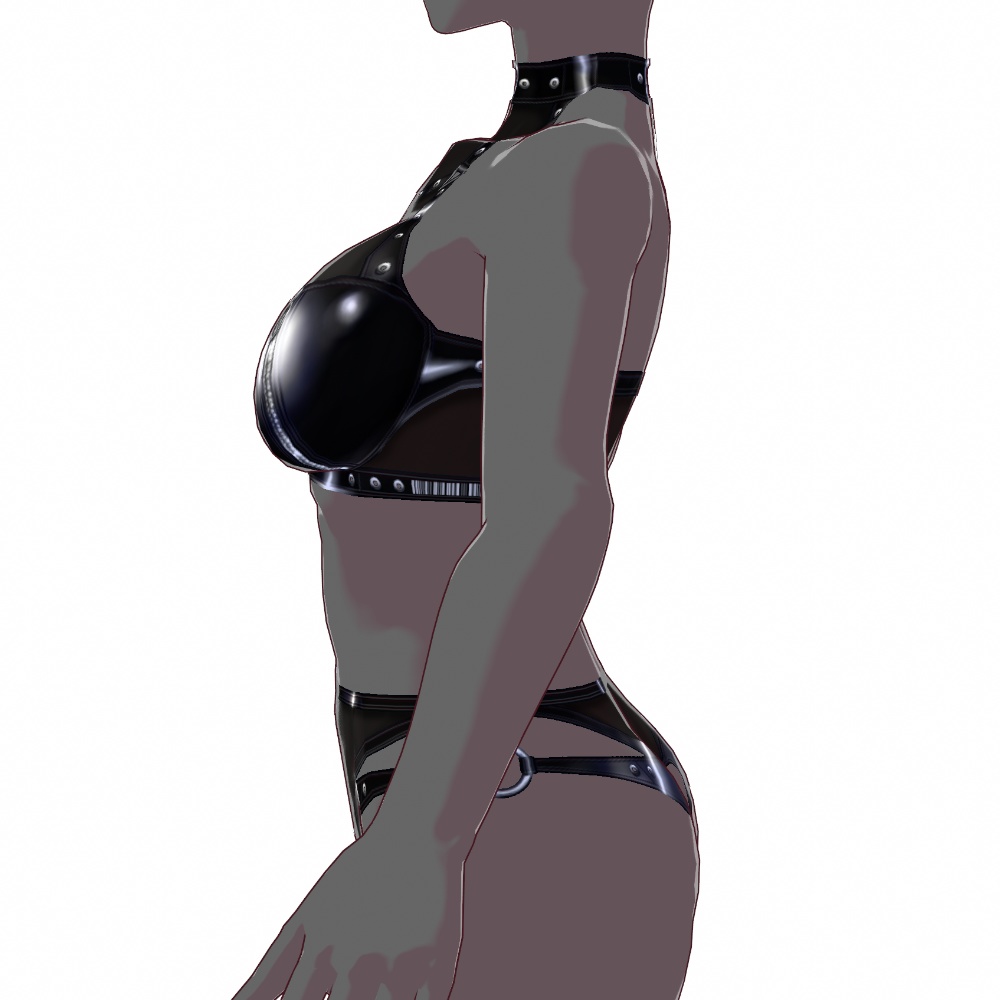 VRoid用 ボンデージ風アンダーウェア / ランジェリー - Bondage Underwear / Lingerie