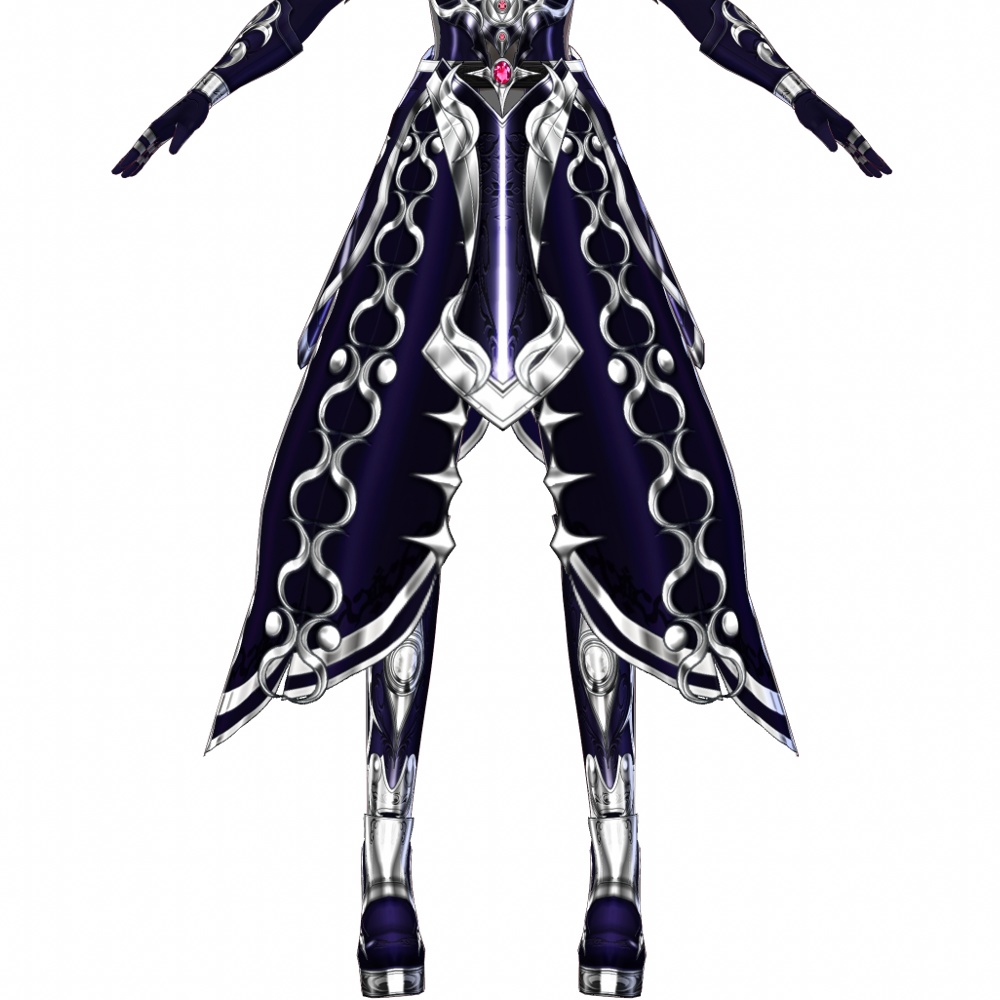 VRoid用 ドレスアーマー "Arcane" - Dress Armor "Arcane"