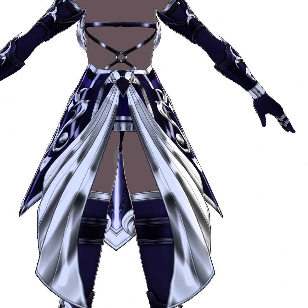 VRoid用 ドレスアーマー "Arcane" - Dress Armor "Arcane"