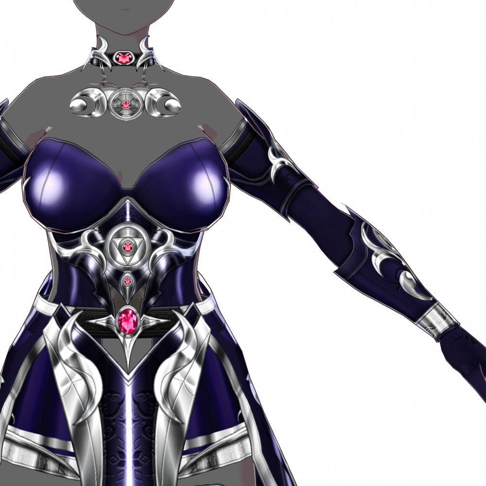 VRoid用 ドレスアーマー "Arcane" - Dress Armor "Arcane"