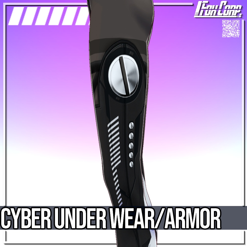 VRoid用 サイバーアンダーウェア / アンダーアーマー - Cyber Underwear / Armor