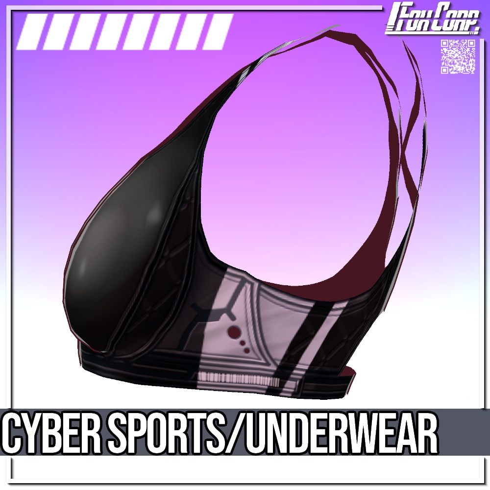 VRoid用 7パターン サイバースポーツウェア/アンダーウェア - Cyber Sports/Underwear 7Colors