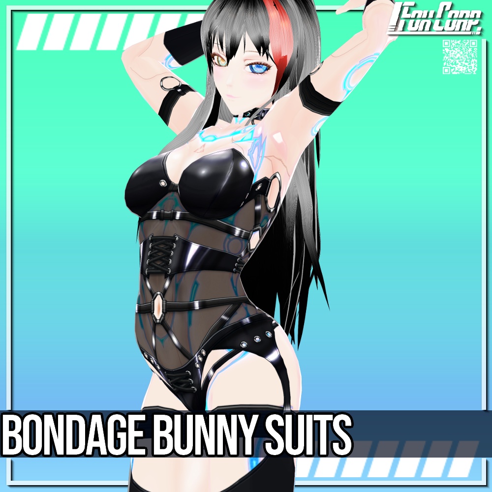 VRoid用 ボンデージバニースーツ - Bondage Bunny Suits
