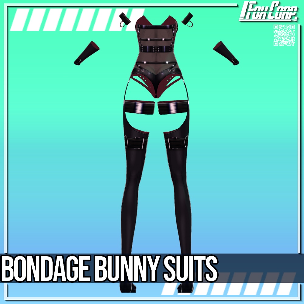 VRoid用 ボンデージバニースーツ - Bondage Bunny Suits