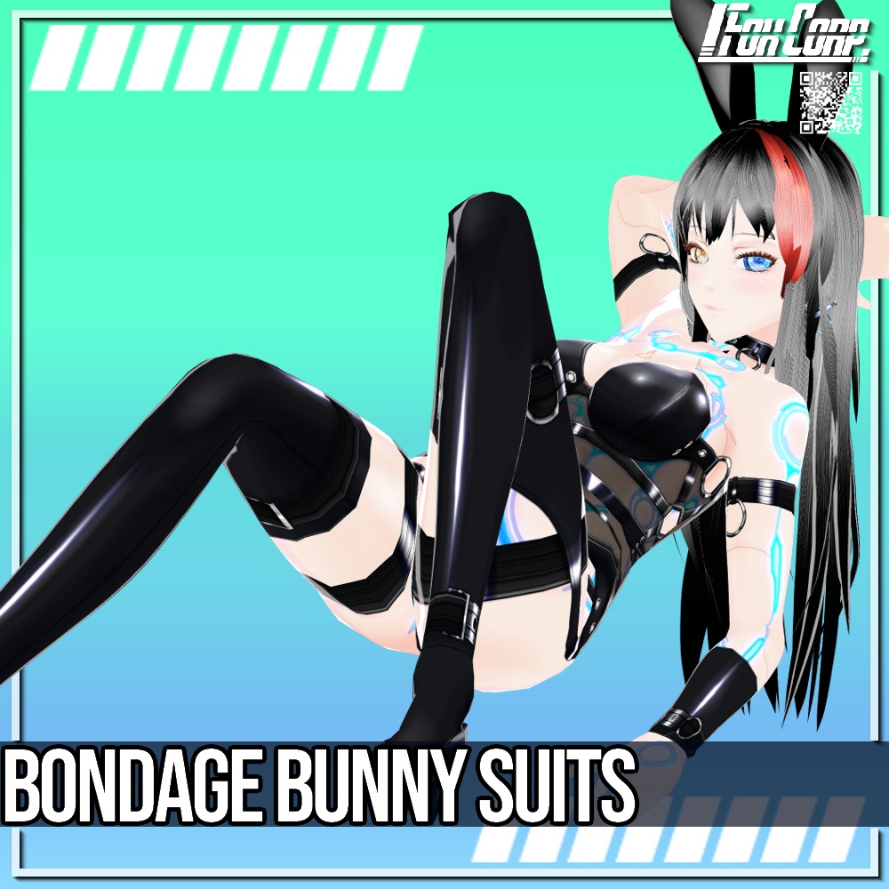 VRoid用 ボンデージバニースーツ - Bondage Bunny Suits