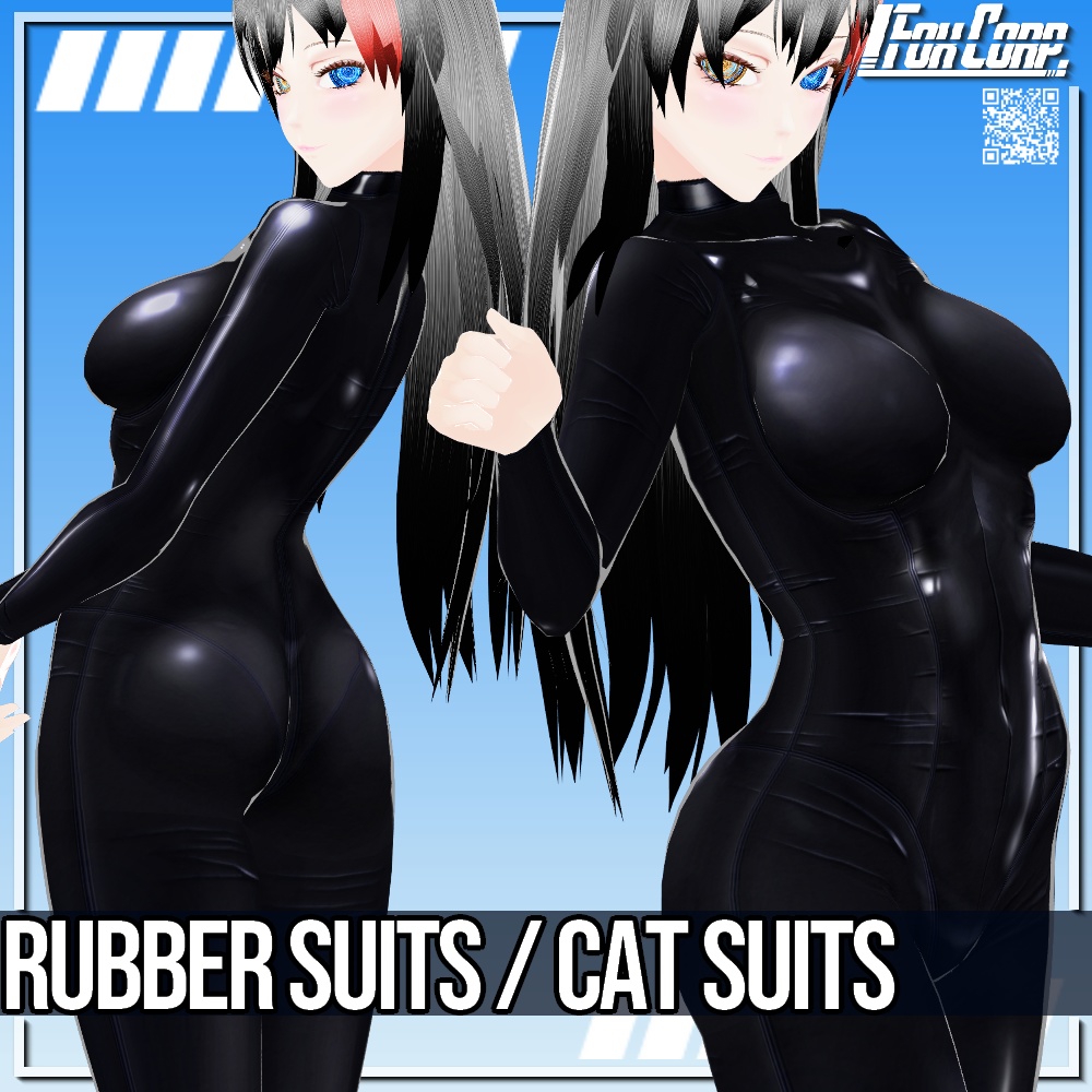 VRoid用 ラバースーツ / キャットスーツ - Rubber Suits / Cat Suits