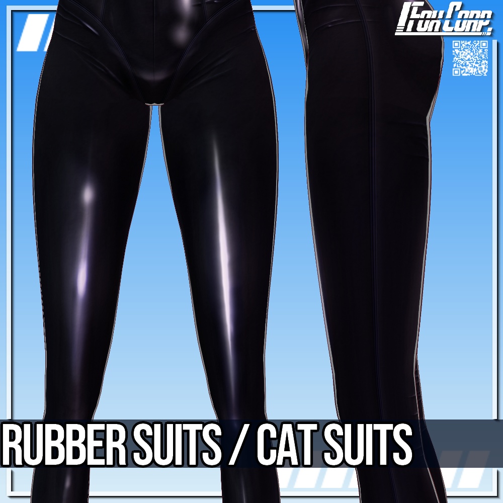 VRoid用 ラバースーツ / キャットスーツ - Rubber Suits / Cat Suits