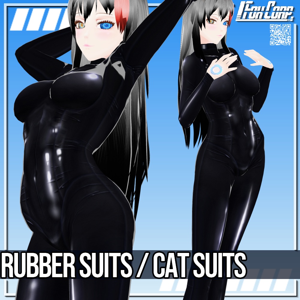 VRoid用 ラバースーツ / キャットスーツ - Rubber Suits / Cat Suits