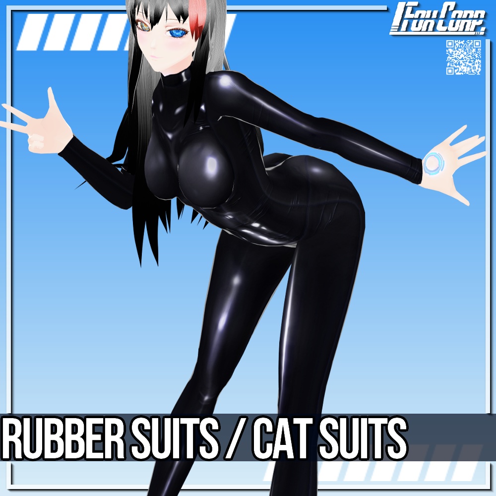 VRoid用 ラバースーツ / キャットスーツ - Rubber Suits / Cat Suits