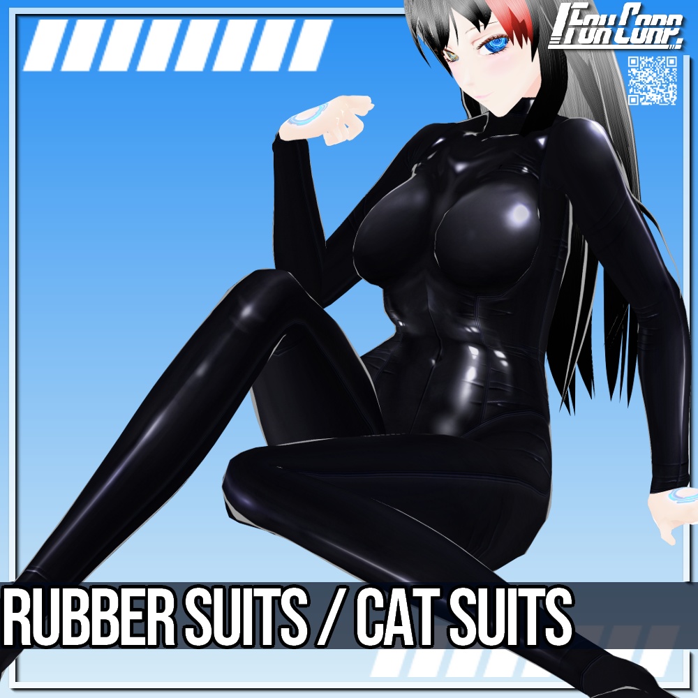 VRoid用 ラバースーツ / キャットスーツ - Rubber Suits / Cat Suits