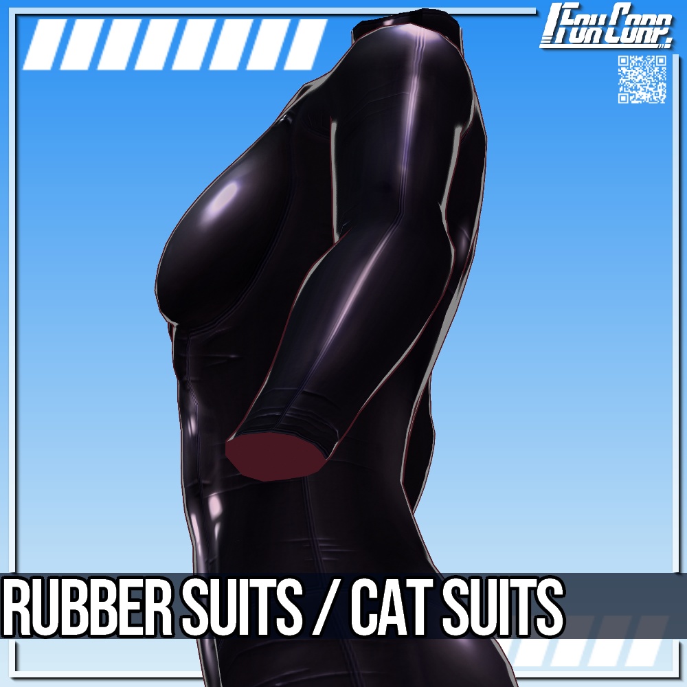 VRoid用 ラバースーツ / キャットスーツ - Rubber Suits / Cat Suits
