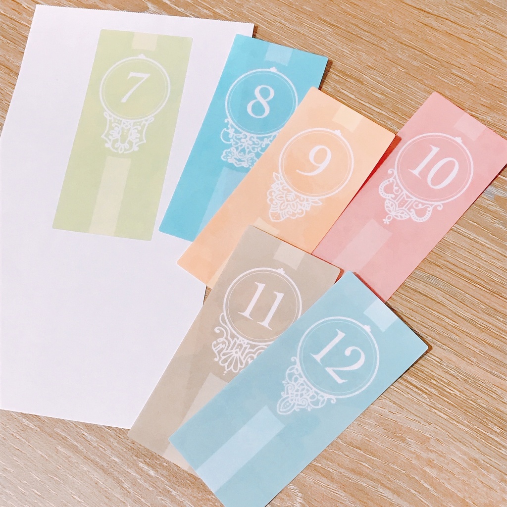 半透明ステッカー/1-12