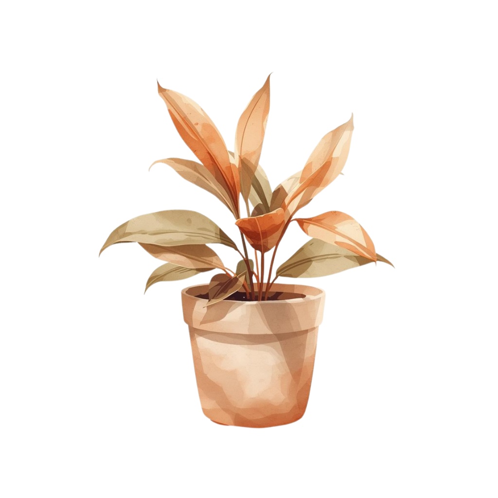 朝ルーティンモチーフ 水彩クリップアート(10点)